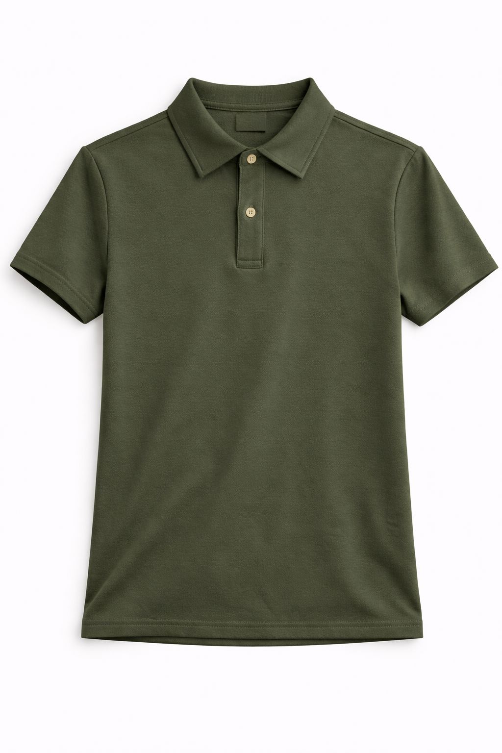 Unik Modal Fluffy Polo Shirt