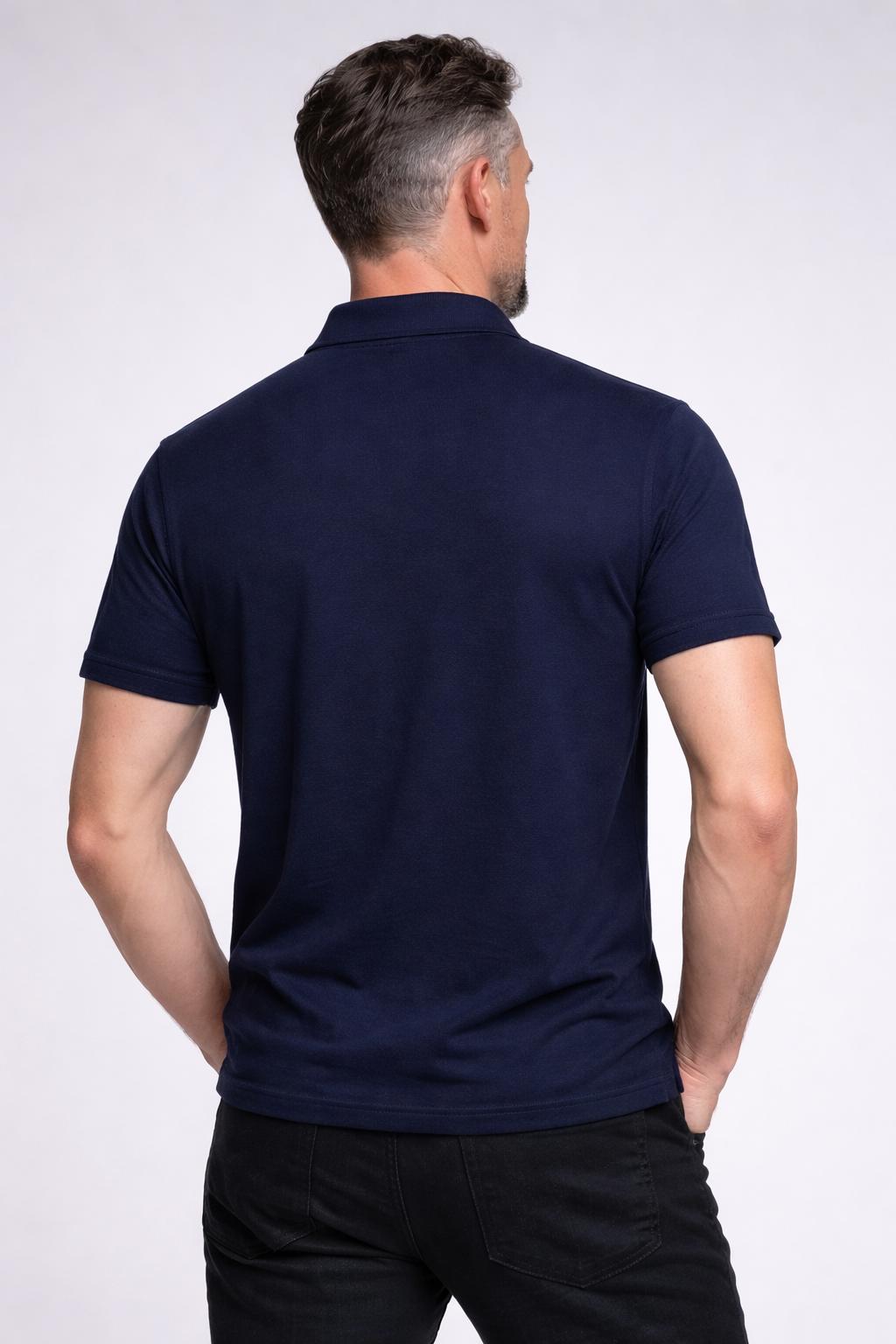 Unik Modal Fluffy Polo Shirt